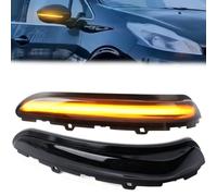Fouedy Dynamic Flowing Sequential LED Turn Signal Side Mirror Lights Flashing Light Blinker For P-euge-ot/ 2008 208 2013-2020 For C-itro/en/ C3 C4 Cactus 2016-