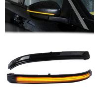 Fouedy Dynamic Flowing Sequential LED Turn Signal Side Mirror Lights Flashing Light Blinker For P-euge-ot/ 3008 5008 II 2017-2021 For C-itro/en/ C5