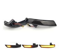 Fouedy LED Dynamic Turn Signal Light Side Mirror Indicator Sequential Blinker Lamp Compatible with Ford Focus 2 MK2 Focus 3 MK3 3.5 Compatible with Mondeo MK4(Yellow)