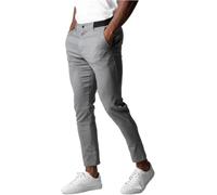 Foueo Active Chinos, Men's Casual Pants Stretch Slim Fit Tapered Trousers, Active Chinos Pants for Men (Gray,Medium)