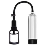 FOUF Enlarger Vacuum Air Pump for Men Exercise Adjustable Men's Muscle Strength Enlargement Enhancement Soft Silicone Extended Tool Men Pump Device (A)