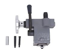 FOUF Mini Metal Lathe Machine, Mutiple Use Lathe Tailstock Replacement High Accuracy Lathe Rear Center Tailstock Mini Lathe Tailstock Rear Center Mount Tailstock Accessories with Handle and Screw