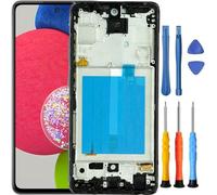 Foufinin for Samsung Galaxy A52 5G Screen Replacement for Samsung A52 / A52S 5G Screen Replacement with Frame SM-A526U1 A526 A526W A528U1 A528W LCD Display Touch Digitizer Assembly with Tools