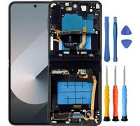 Foufinin for Samsung Galaxy Z Flip 3 5G Screen Replacement for Samsung Z Flip3 5G Screen Replacement with Frame F711B F711U F711W LCD Display Touch Digitizer Assembly with Tools 6.7 Inch