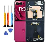 Foufinin for Samsung Galaxy Z Flip 7 5G Screen Replacement for Samsung Z Flip 7 Screen Replacement with Frame SM-F841W SM-F841U LCD Display Touch Digitizer Assembly with Tools