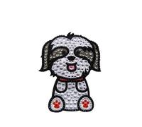 FouFou Dog Rhinestone Sticker Shih Tzu