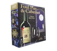 Foul Play & Cabernet 1000 Piece Classic Mystery Jigsaw Puzzle