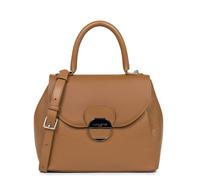 Foulonné Pia Leather Handbag light brown