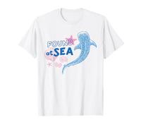 Found at Sea Whale Shark Ocean Graphic Beach Summer Coastal T-Shirt