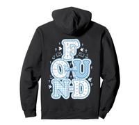 Found Christian Coquette Bow Pastel Blue Aesthetic Pullover Hoodie