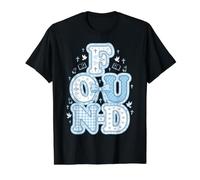 Found Christian Coquette Bow Pastel Blue Aesthetic Value Graphic T-Shirt, Men, Black, S