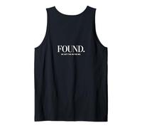 Found Christian He Left The 99 For Me Backprint Tank Top