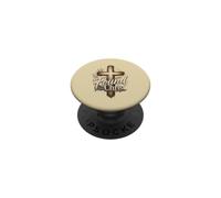 Found In Christ Christian Faith Jesus Cross PopSockets Adhesive PopGrip