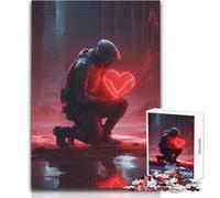 Found Love Hard Jigsaw Puzzle for Adults 1000 Pieces Educational Mind Challenge Game Unique Gift with Sentimental Value Size 50x75cm