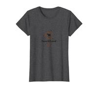 Found & Loved: He Left The 99 to Find Me Sheep Heart T-Shirt, Women, Dark Heather Grey, XL
