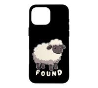 Found Minimalist Sheep Psalm 23 Lamb Christian Case for iPhone 16 Pro Max