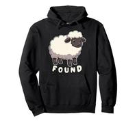 Found Minimalist Sheep Psalm 23 Lamb Christian Pullover Hoodie