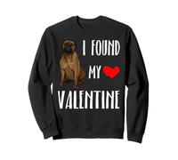 Found My Valentine Bullmastiff Sweatshirt