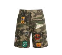 FOUND patchwork cargo shorts - Green 30-32-34-36-38