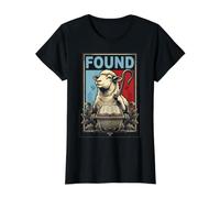 Found Sheep 23 Psalm Christian Vintage Bible Art Value Graphic T-Shirt, Women, Black, XL