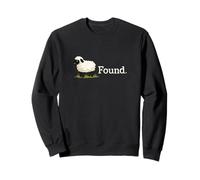 Found Sheep Christian Psalm 23 Minimalist Faith Design Sweatshirt