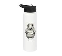 Found Sheep Tshirt Christian Psalm 23 Lamb Jesus Bible Faith Stainless Steel Insulated Water Bottle