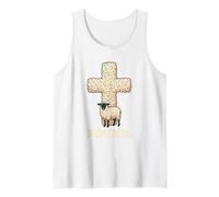Found Sheep Tshirt Christian Psalm 23 Lamb Jesus Bible Faith Tank Top