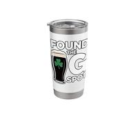 Found The G Spot Funny St Patricks Day Stainless Steel Insulated Tumbler