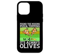 Found the Missing Pizza Topping It’s Always Olives Lover Case for iPhone 12 mini