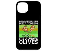 Found the Missing Pizza Topping It’s Always Olives Lover Case for iPhone 13