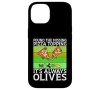 Found the Missing Pizza Topping It’s Always Olives Lover Case for iPhone 14