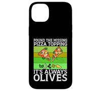 Found the Missing Pizza Topping It’s Always Olives Lover Case for iPhone 14 Plus