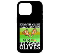 Found the Missing Pizza Topping It’s Always Olives Lover Case for iPhone 16 Pro