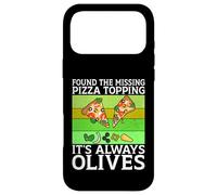 Found the Missing Pizza Topping It’s Always Olives Lover Case for iPhone 17 Pro Max