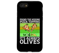 Found the Missing Pizza Topping It’s Always Olives Lover Case for iPhone SE (2020) / 7/8