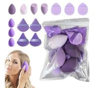 Foundation Blender Sponge - Applicator for , Precision Complexion Tool | Multicolour Puff Set, Soft Sponge for Cream Foundation, Liquid Make-Up, Travel Kit, Daily