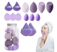 Foundation blender sponge - Portable Make Up Sponges | beauty blenderr Sponge, Triangular Concealer Puff, Powder Puff, Facial Perfect Makeup Tools For FLAWLlESS Blending Foundation Cream