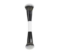 Foundation Brush - Angled Round Dense Bristle Makeup Applicator, Liquid Cream Blending Brush, Smooth Coverage Tool | Base For Concealer Bronzer Highlighter Blush Women Home Travel Party