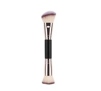 Foundation Brush - Concealer Brush | Mix Tool for Double-Ended Makeup, Liquid and Powder Application with Soft Bristles, Airbrush