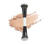 Foundation Brush - Double-Ended Dense Bristles, Foundation Brushes For Liquid Makeup,blush Powder Contour Brush | For Blush Powder Highlighter Contour Concealer Bronzer Women Home Travel Party