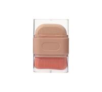 Foundation Brush, Dual Ended Makeup Brush For Contour Blending Liquid Powder Cream Cosmetics