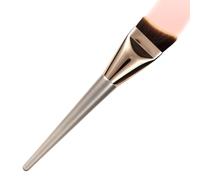 Foundation Brush - Flat Angled Synthetic Applicator | Soft Dense Bristle Complexion Contour Makeup Artist Precision Coverage Face Base Beauty Portable Travel Cosmetic Blending Tool