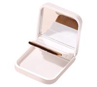 Foundation Brush with Ergonomic Handle, Skin-Friendly Flat Square Head for Seamless Blending, Artificial Fiber, PP Contouring, Highlighting, Ideal for Cream and Liquid Makeup Application