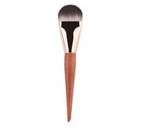 Foundation Brushes, Liquid Makeup Brush - Ultra Thin Makeup Brush - Soft Bristles, Portable Wooden Handle Applicator for Cream Mixing, Pol Polishing