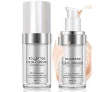 Foundation Colour Changing - Color Changing Foundation, Flawless White Foundation Face Makeup, Long Lasting Waterproof Liquid Concealer Foundation SPF15 for Young Mature & Older Women