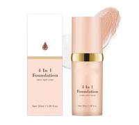 Foundation Colour Changing with SPF 50, 4-in-1 All-Day Flawless Concealer Foundation Make-up, Colour Changing for Mature Skin, Skin Care with Anti-Ageing Colour Changing for All Skin Tones (1 Piece)
