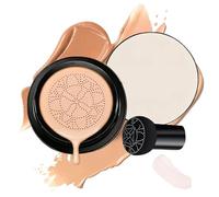 Foundation Cushion Concealer,Air Cushion CC Cream,BB Cream Face Makeup Foundation,Moisturizing Concealer Brighten Long-Lasting,Even Skin Tone for All Skin Types (Ivory)
