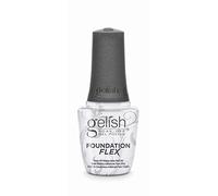 Gelish Foundation Flex Soak-Off Rubber Base Nail Gel Clear 15ml