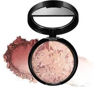 Foundation For Mature Skin, Baked Foundation Brighten Color Correcting Powder, Buildable Light to Medium Illuminating Powder, Long-lasting Oil-control Shimmer Natural Smooth Makeup (#04)