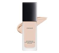 Foundation for Mature Skin, Foundation for Women Over 60, Full Coverage Foundations for Older Women, Soft Matte Oil Control Concealer, Waterproof, Lightweight and Long Lasting (Light)